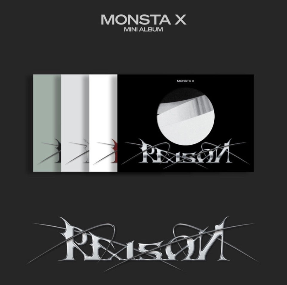MONSTA X - 12th Mini Album [REASON] (1 / 2 / 3 / 4 Ver.)
