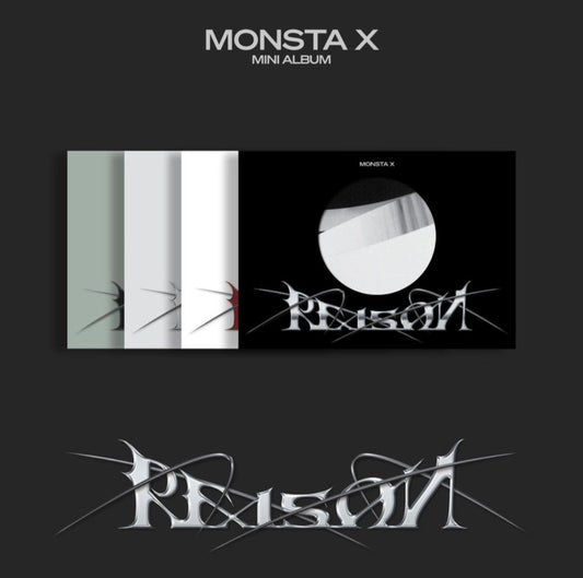 MONSTA X - 12th Mini Album [REASON] (1 / 2 / 3 / 4 Ver.)