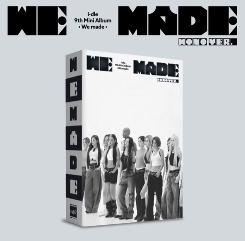 i-dle - 9th Mini Album [We made] (Mono Ver. (A Ver.))