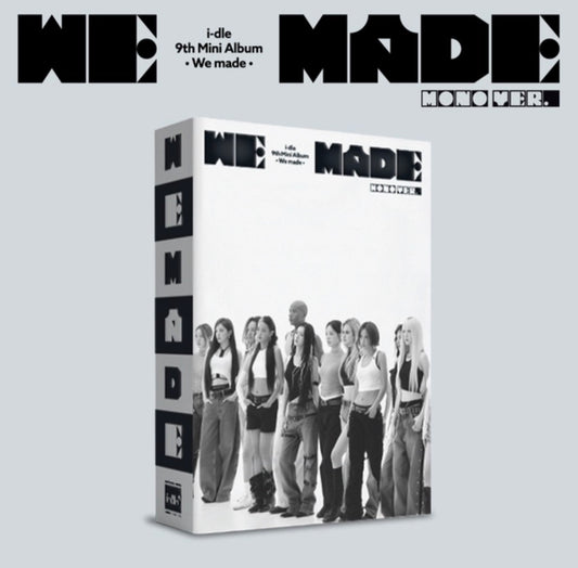 i-dle - 9th Mini Album [We made] (Mono Ver. (A Ver.))