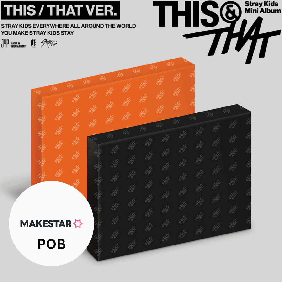 (PREORDER) Stray Kids - 10th Mini Album [THIS & THAT] [POB makestar]