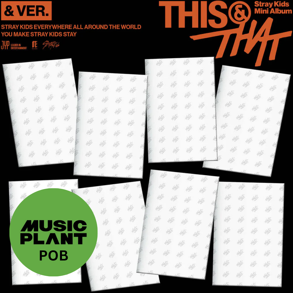 (PREORDER) Stray Kids - 10th Mini Album [THIS & THAT] (& Ver.) random member [POB music plant]
