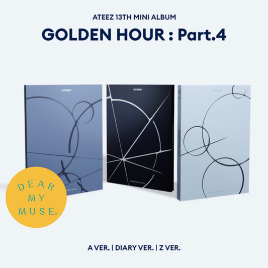 (POB) ATEEZ - 13th Mini Album [GOLDEN HOUR : Part.4] PREORDINE