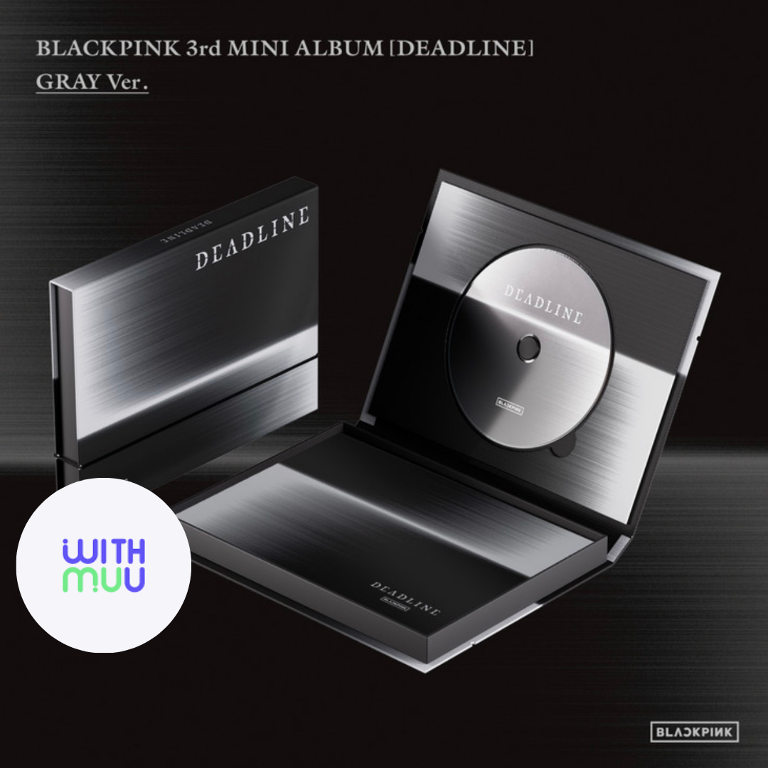 BLACKPINK - 3rd Mini Album [DEADLINE] (GRAY Ver.)
