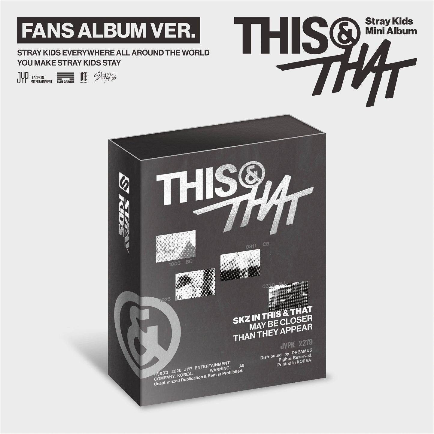 Stray Kids - 10th Mini Album [THIS & THAT] (FANS ALBUM Ver.)