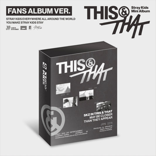 Stray Kids - 10th Mini Album [THIS & THAT] (FANS ALBUM Ver.)