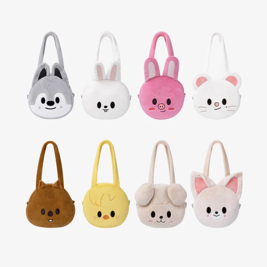 Stray Kids - SKZOO STRAP PLUSH - SKOSKZOO FACE SHOULDER BAG - SKZOO Everywhere All Around The World PREORDINE
