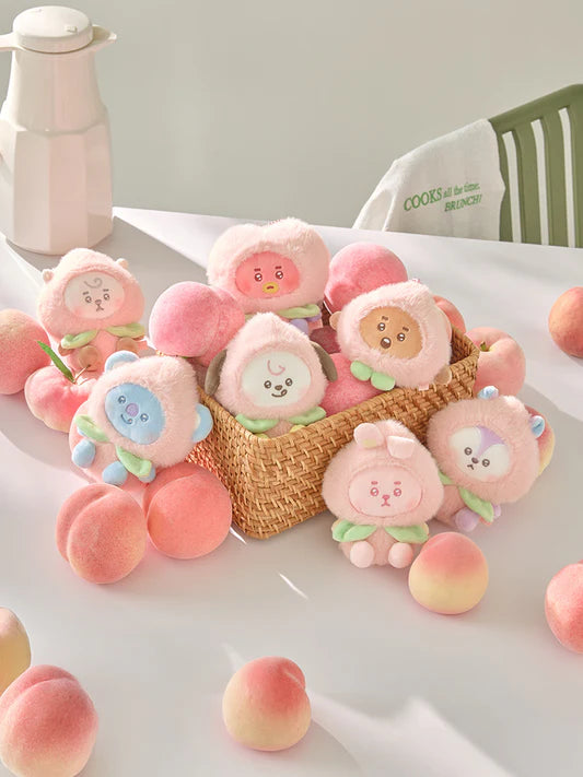 BT21 - BTS - Peach Holic Plush Keyring