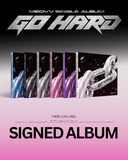 (Pre-Order + EUROPE
LUCKY DRAW EVENT) MEOVV - Single Album [GO HARD] (Standard Ver.)