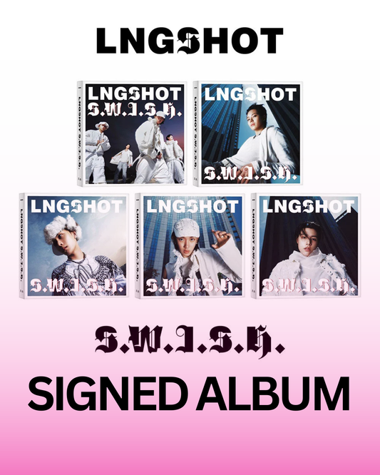 (SIGNED ALBUM EVENT - Pre-Order)  LNGSHOT - S.W.I.S.H. - EP Album