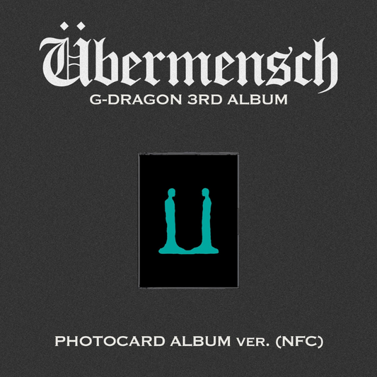 G-DRAGON - 3rd Album [Übermensch] (PHOTOCARD ALBUM ver.) (NFC)