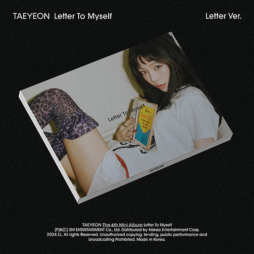 TAEYEON - 6th Mini Album [Letter To Myself] (Letter Ver.)