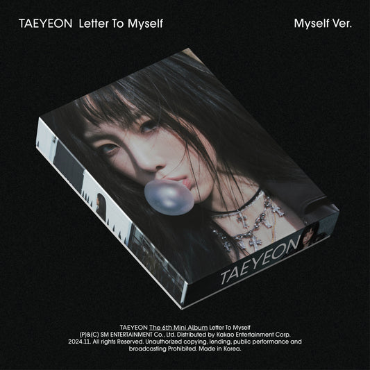 TAEYEON - 6th Mini Album [Letter To Myself] (Myself Ver.) (Smart Album)