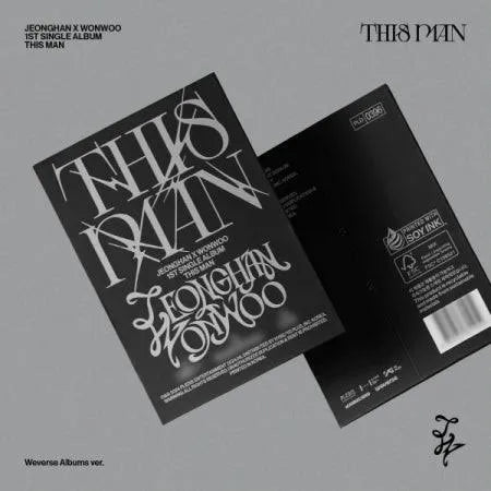 JEONGHAN X WONWOO (SEVENTEEN) - 1st Single Album [THIS MAN] (Weverse Albums ver.)