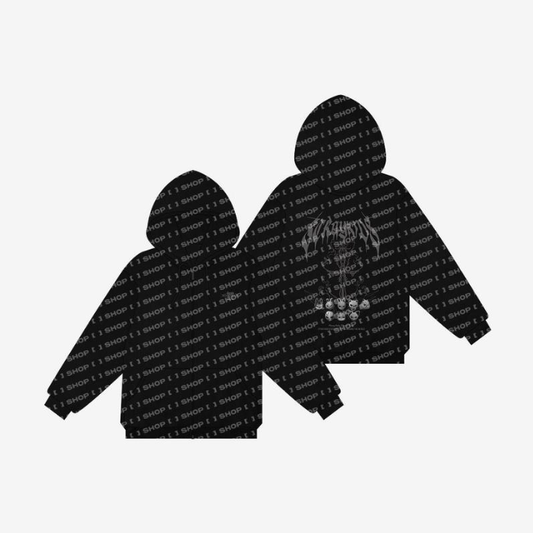PREORDINE - Stray Kids - EVIL SKZOO HOOD ZIP-UP - World Tour 'dominATE'