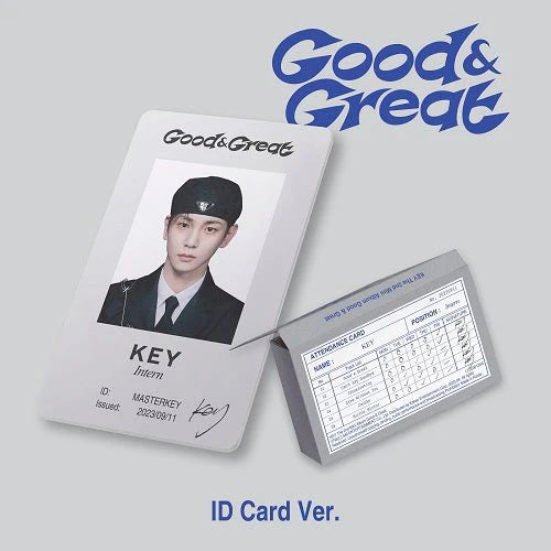 Key - 2nd Mini Album [Good & Great] (ID CARD VER.)