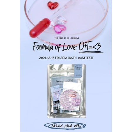 [TWICE] 3rd Album [Formula of Love: O+T=<3] (Result file ver.)