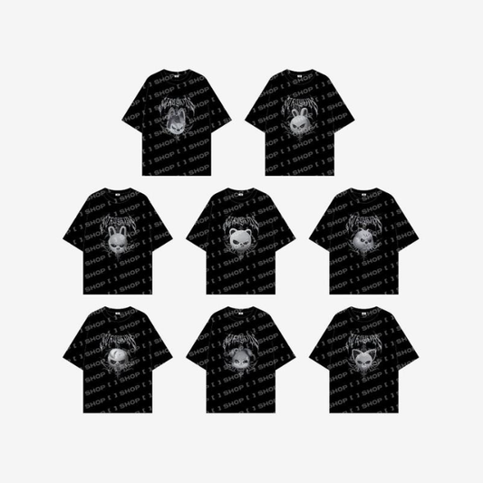 PREORDINE - Stray Kids - EVIL SKZOO T-SHIRT - World Tour 'dominATE'